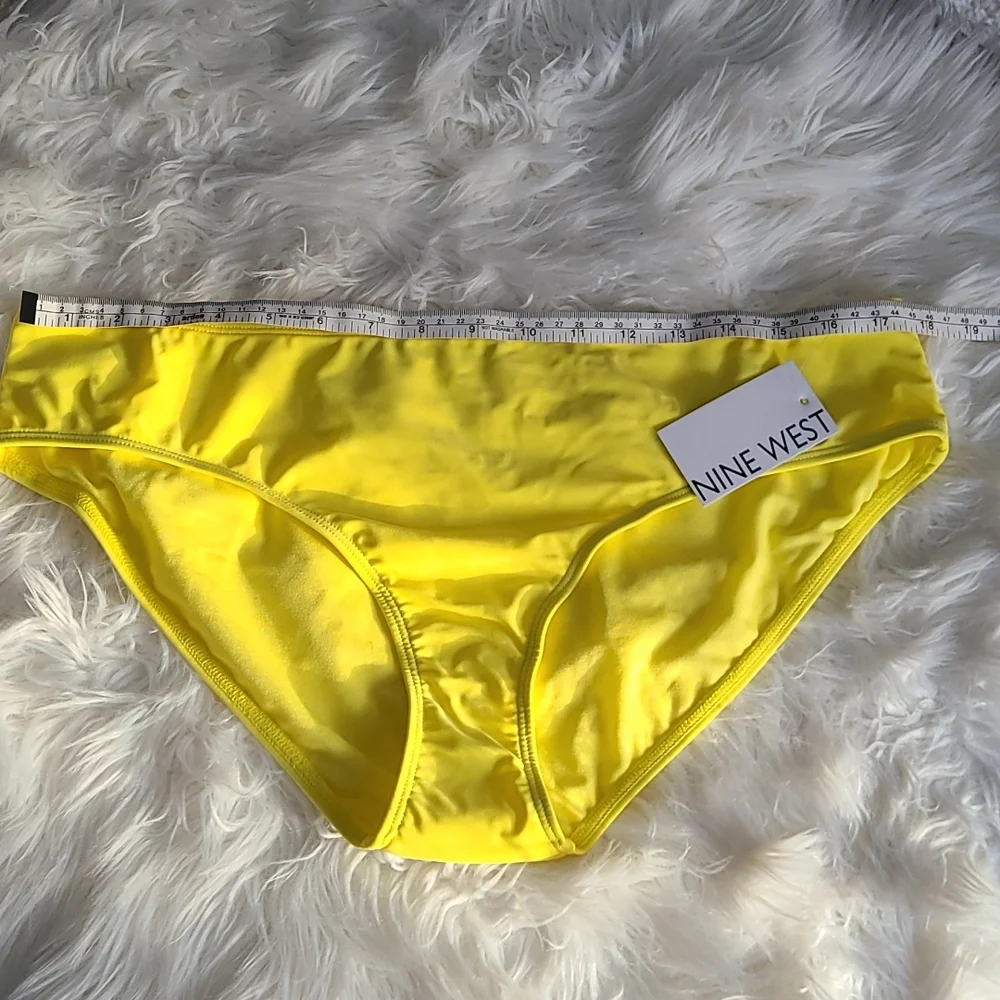 Nine West Swim Hipster. Size XXL. NWT Yellow - Picture 6 of 6